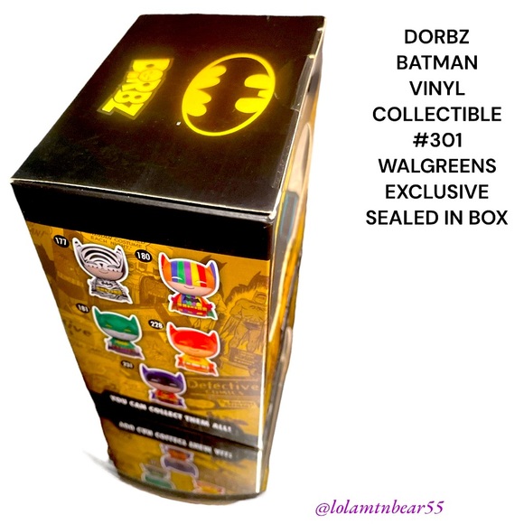 NEW IN SEALED BOX FUNKO DC BATMAN VINYL COLLECTIBLE #301 WALGREENS EXCLUSIVE - Picture 16 of 16